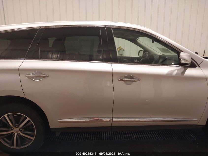 2019 Infiniti Qx60 Pure VIN: 5N1DL0MM6KC522408 Lot: 40235317