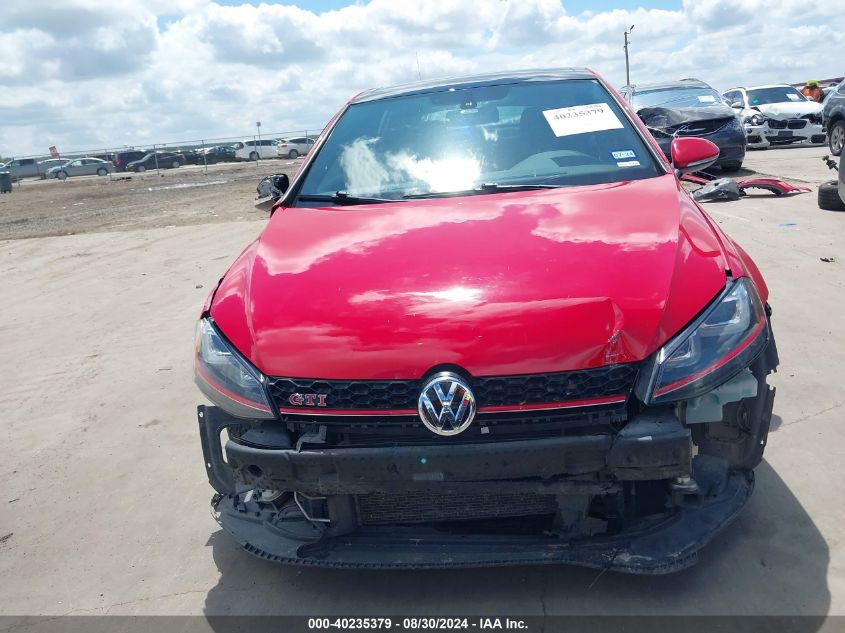 2017 Volkswagen Golf Gti Autobahn 4-Door/S 4-Door/Se 4-Door/Sport 4-Door VIN: 3VW547AU8HM019793 Lot: 40235379