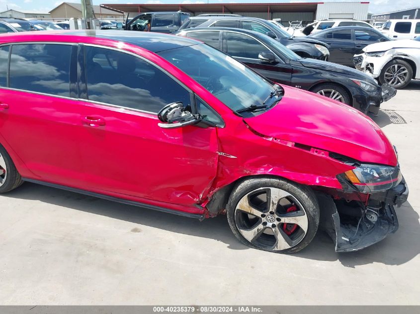 2017 Volkswagen Golf Gti Autobahn 4-Door/S 4-Door/Se 4-Door/Sport 4-Door VIN: 3VW547AU8HM019793 Lot: 40235379