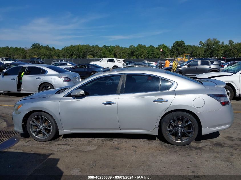 2012 Nissan Maxima 3.5 S VIN: 1N4AA5AP6CC819775 Lot: 40235389