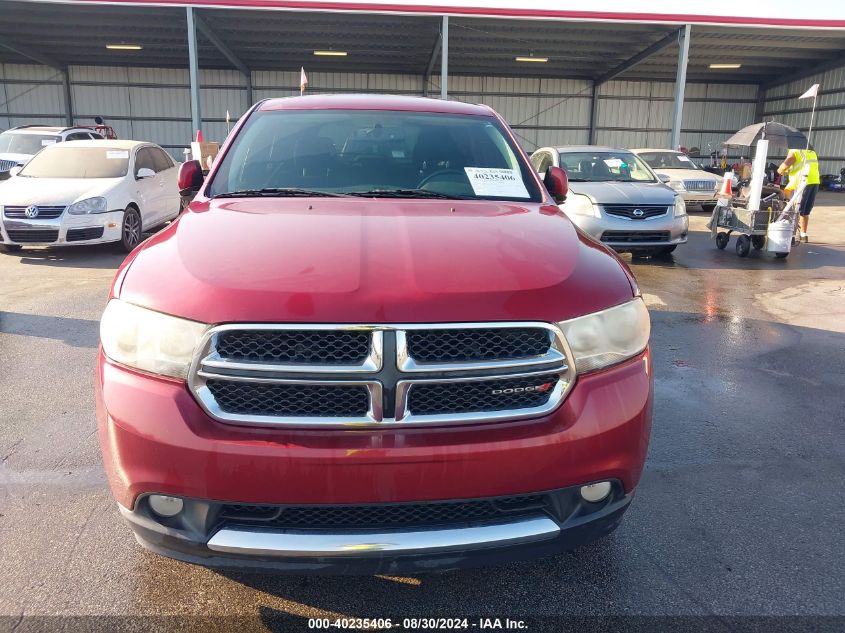 2013 Dodge Durango Sxt VIN: 1C4RDHAG8DC668378 Lot: 40235406