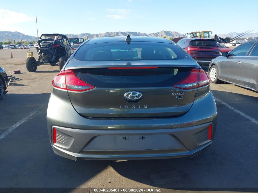 2020 Hyundai Ioniq Hybrid Se VIN: KMHC75LC0LU234756 Lot: 40235407