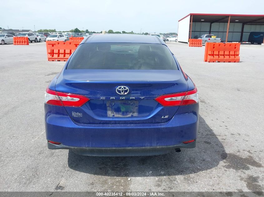 2018 Toyota Camry Le VIN: JTNB11HK0J3006054 Lot: 40235412