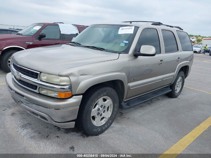 2002 Chevrolet Tahoe Lt VIN: 1GNEC13ZX2R241924 Lot: 40235415