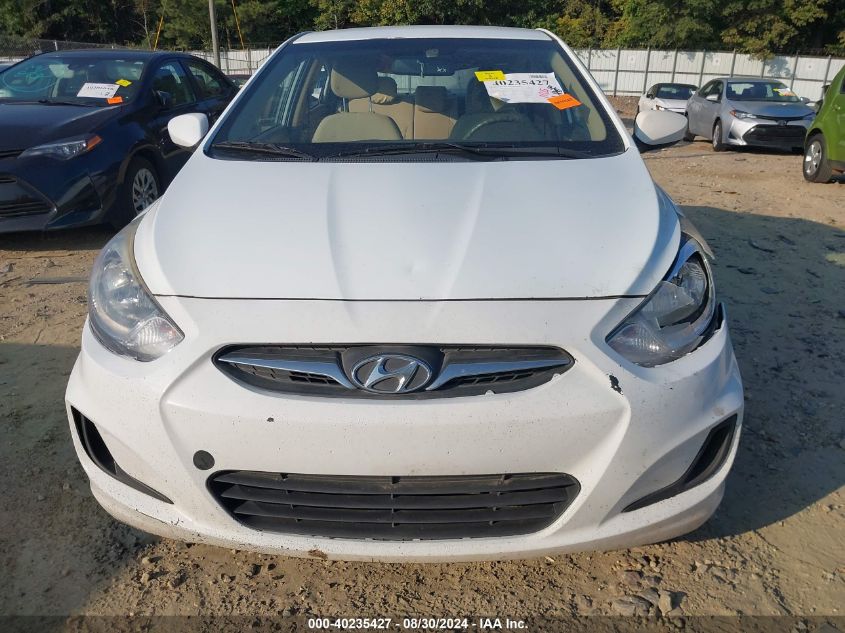 2014 Hyundai Accent Gls VIN: KMHCT4AE6EU646404 Lot: 40235427