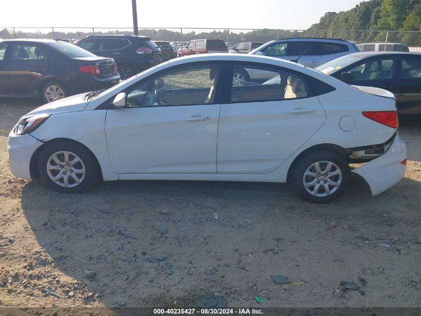 2014 Hyundai Accent Gls VIN: KMHCT4AE6EU646404 Lot: 40235427