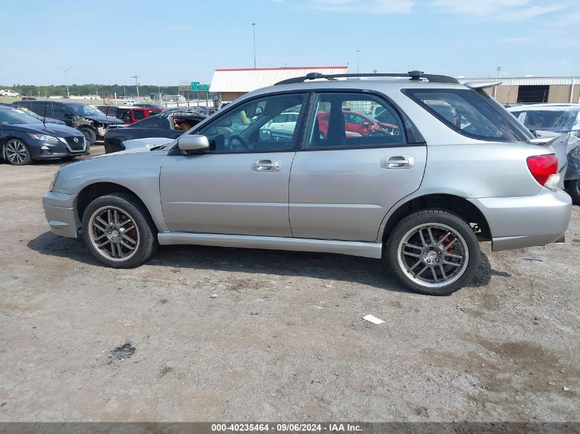 2005 Subaru Impreza Wrx VIN: JF1GG29685H808351 Lot: 40235464