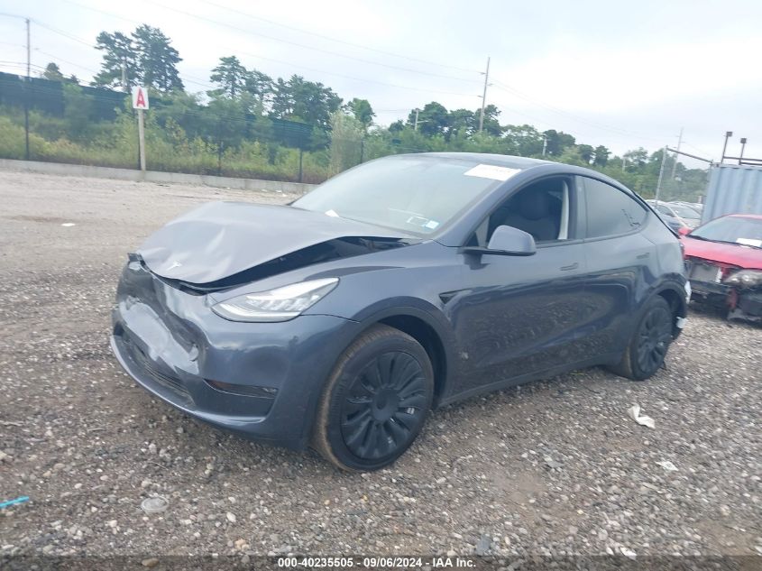 7SAYGDEE3PA122454 2023 TESLA MODEL Y - Image 2