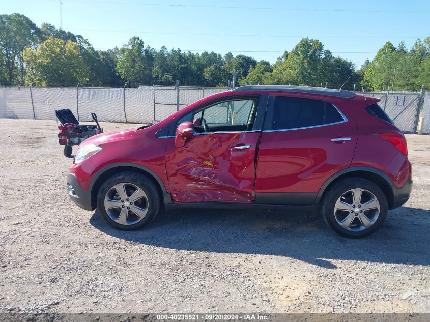 2014 Buick Encore Convenience VIN: KL4CJF5B2EB518144 Lot: 40235521