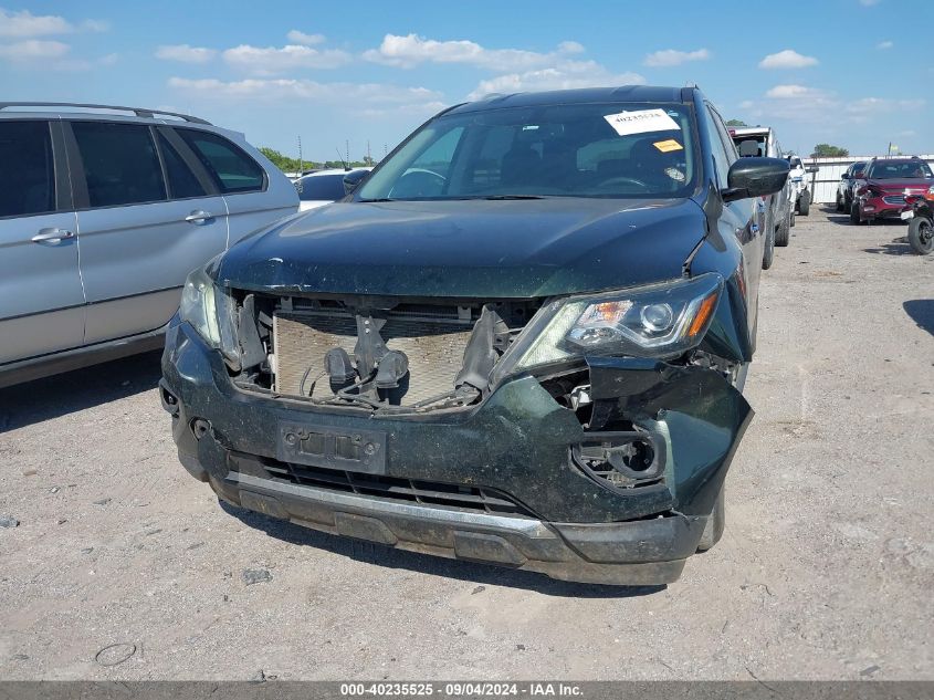 2018 Nissan Pathfinder Sv VIN: 5N1DR2MN5JC620752 Lot: 40235525