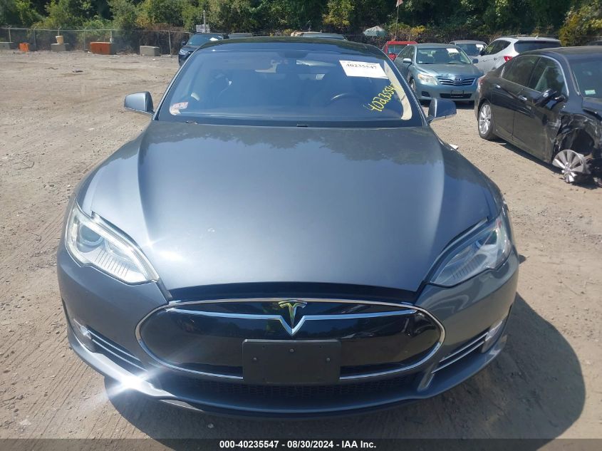 2014 Tesla Model S P85 VIN: 5YJSA1H1XEFP36848 Lot: 40235547