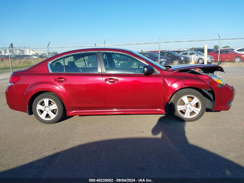 2012 Subaru Legacy 2.5I VIN: 4S3BMBA65C3005614 Lot: 40235552