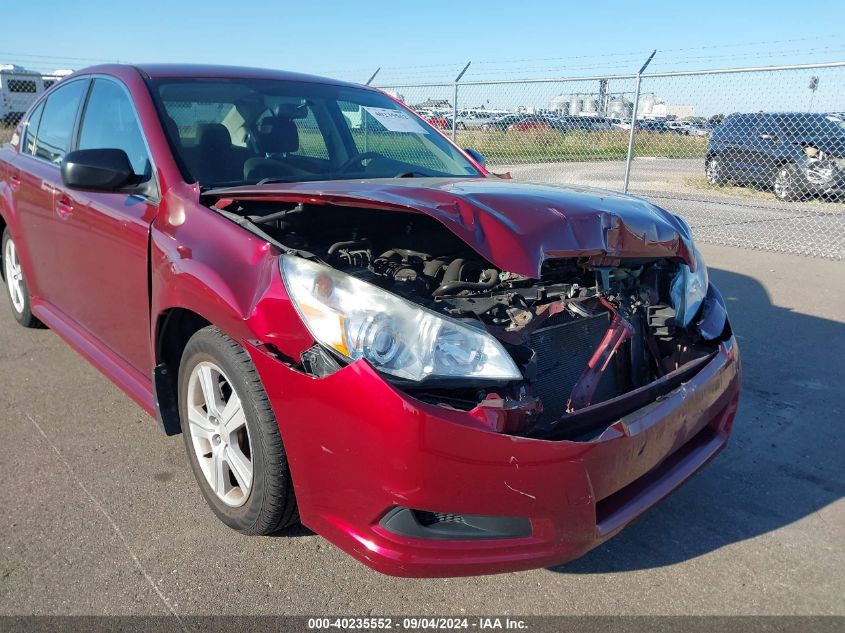 2012 Subaru Legacy 2.5I VIN: 4S3BMBA65C3005614 Lot: 40235552