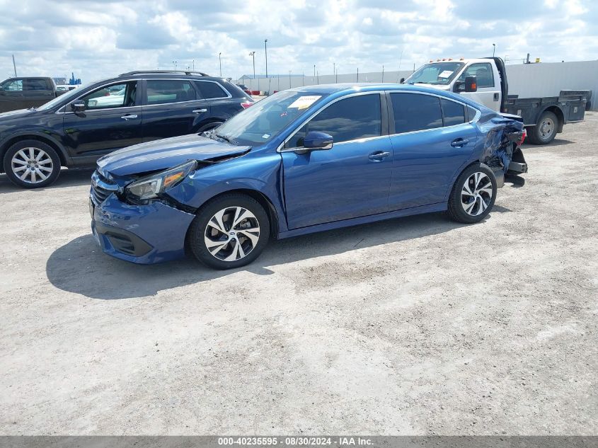 2022 Subaru Legacy Premium VIN: 4S3BWAD67N3004242 Lot: 40235595