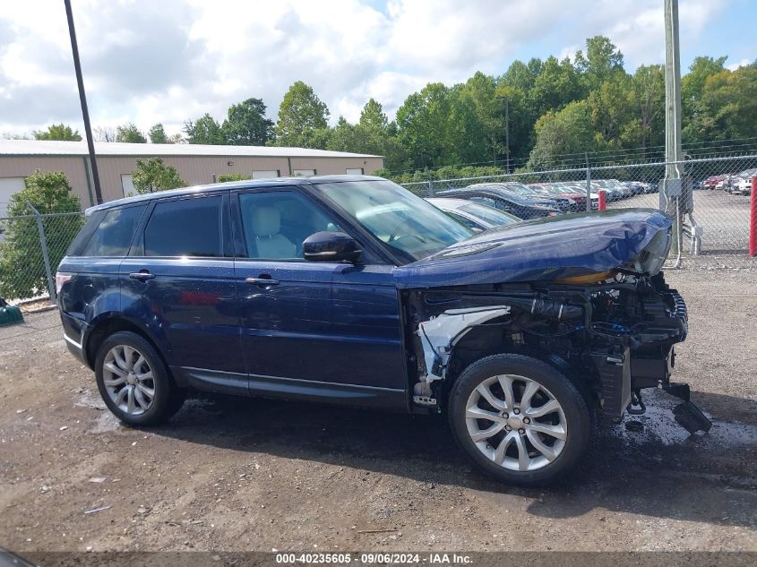 2014 Land Rover Range Rover Sport 3.0L V6 Supercharged Hse VIN: SALWR2WF4EA363810 Lot: 40235605