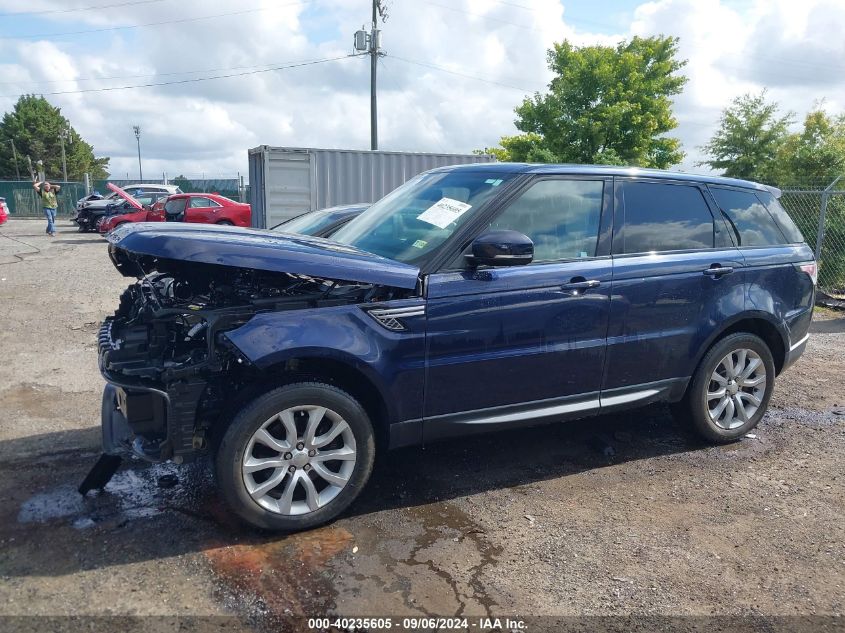 2014 Land Rover Range Rover Sport 3.0L V6 Supercharged Hse VIN: SALWR2WF4EA363810 Lot: 40235605