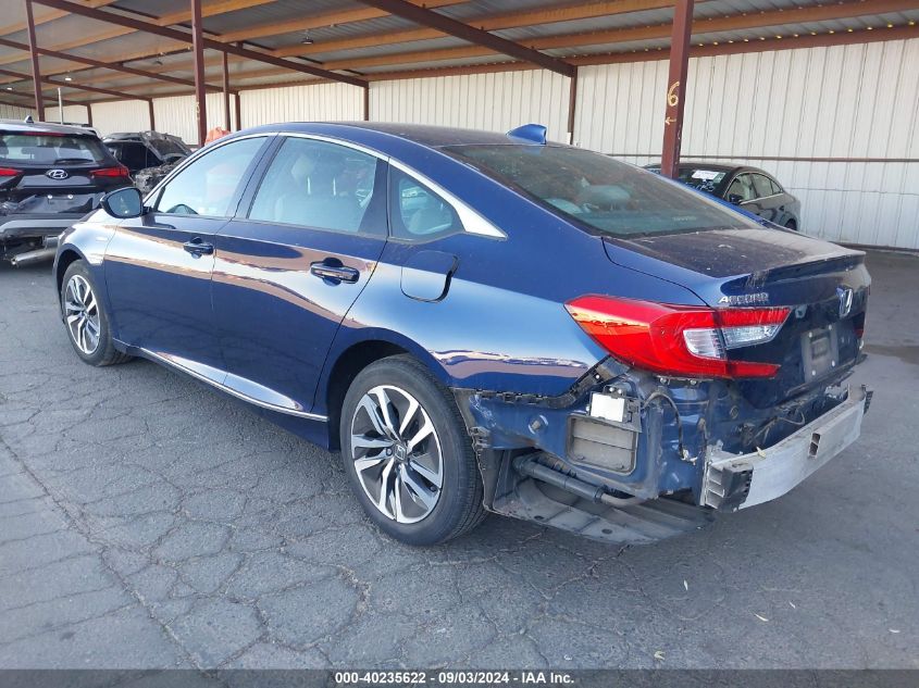 2020 Honda Accord Hybrid Ex VIN: 1HGCV3F49LA012299 Lot: 40235622