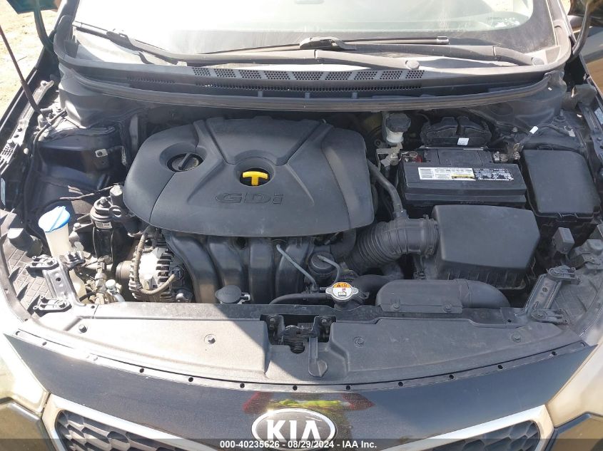 2014 Kia Forte Ex VIN: KNAFX4A89E5109372 Lot: 40235626