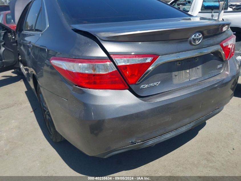 2015 Toyota Camry Se VIN: 4T1BF1FKXFU060158 Lot: 40235634