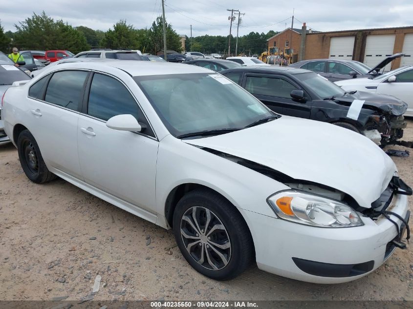 2016 Chevrolet Impala Limited Police VIN: 2G1WD5E34G1102536 Lot: 40235650