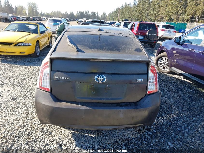 JTDKN3DU5D5651593 2013 Toyota Prius Three