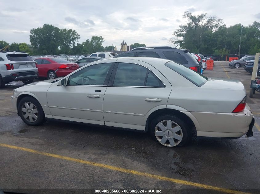 2005 Lincoln Ls V6 VIN: 1LNHM86S35Y621543 Lot: 40235668