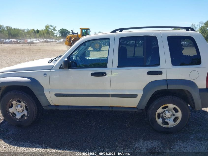 2006 Jeep Liberty Sport VIN: 1J4GL48K46W264485 Lot: 40235680