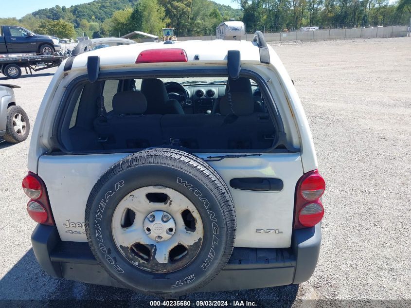 2006 Jeep Liberty Sport VIN: 1J4GL48K46W264485 Lot: 40235680