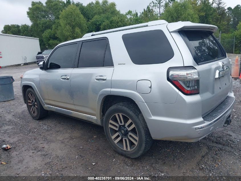 2017 Toyota 4Runner Limited VIN: JTEZU5JR4H5165033 Lot: 40235701