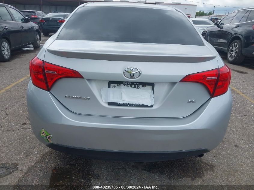 2019 Toyota Corolla Se VIN: 5YFBURHE2KP932937 Lot: 40235705