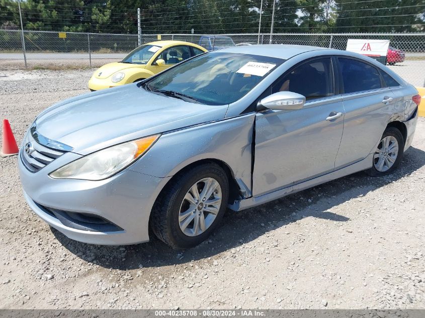 2014 Hyundai Sonata Gls VIN: 5NPEB4AC0EH834120 Lot: 40235708