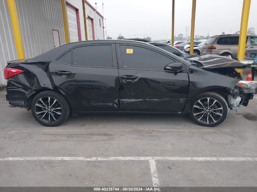 2017 Toyota Corolla Se VIN: 2T1BURHE7HC748943 Lot: 40235744