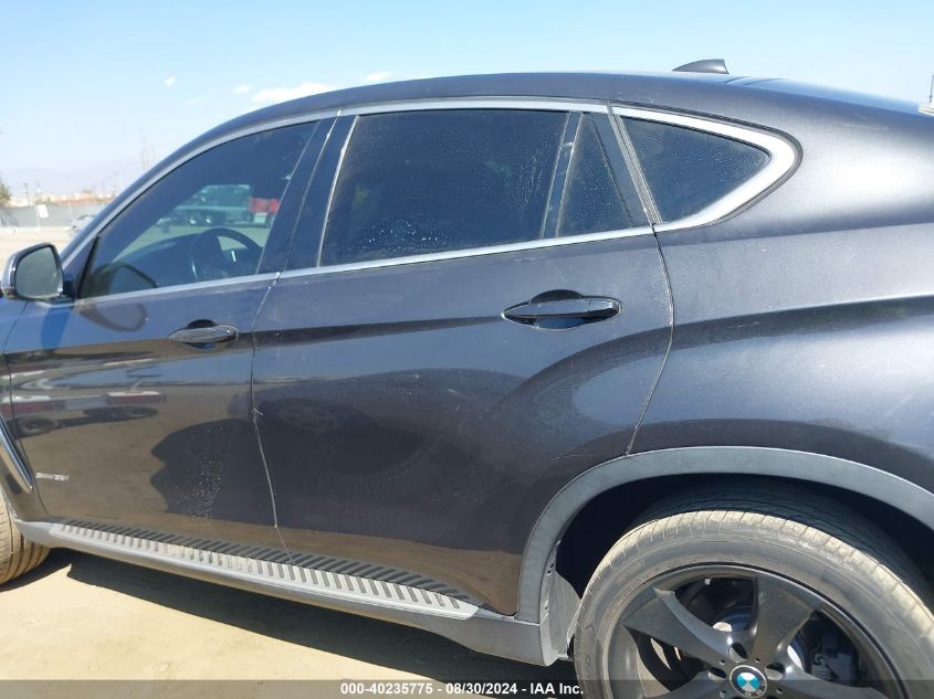 2015 BMW X6 Sdrive35I VIN: 5UXKU0C55F0F91909 Lot: 40235775