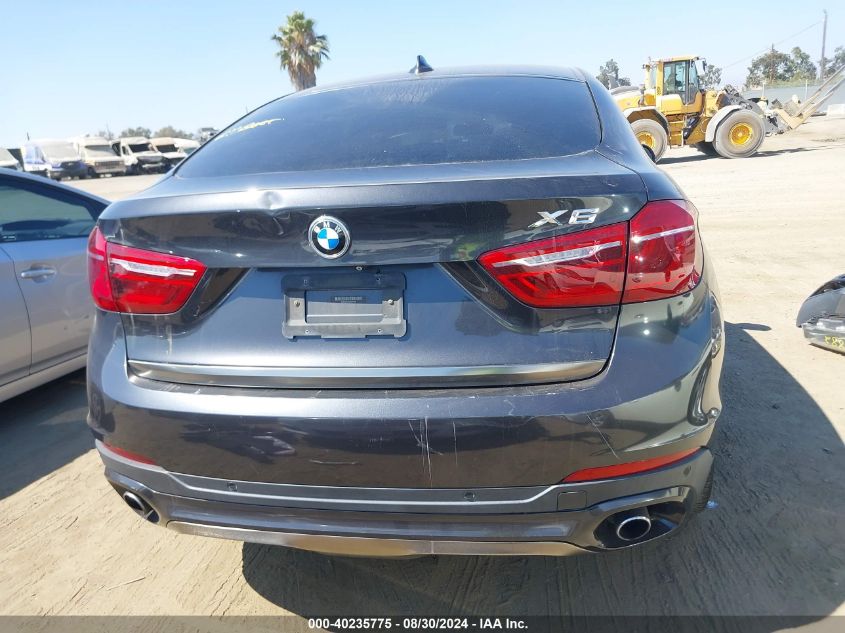 2015 BMW X6 Sdrive35I VIN: 5UXKU0C55F0F91909 Lot: 40235775