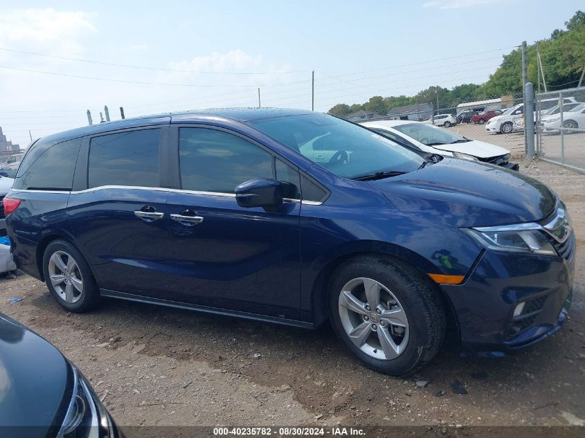 2018 Honda Odyssey Ex-L VIN: 5FNRL6H73JB111714 Lot: 40235782