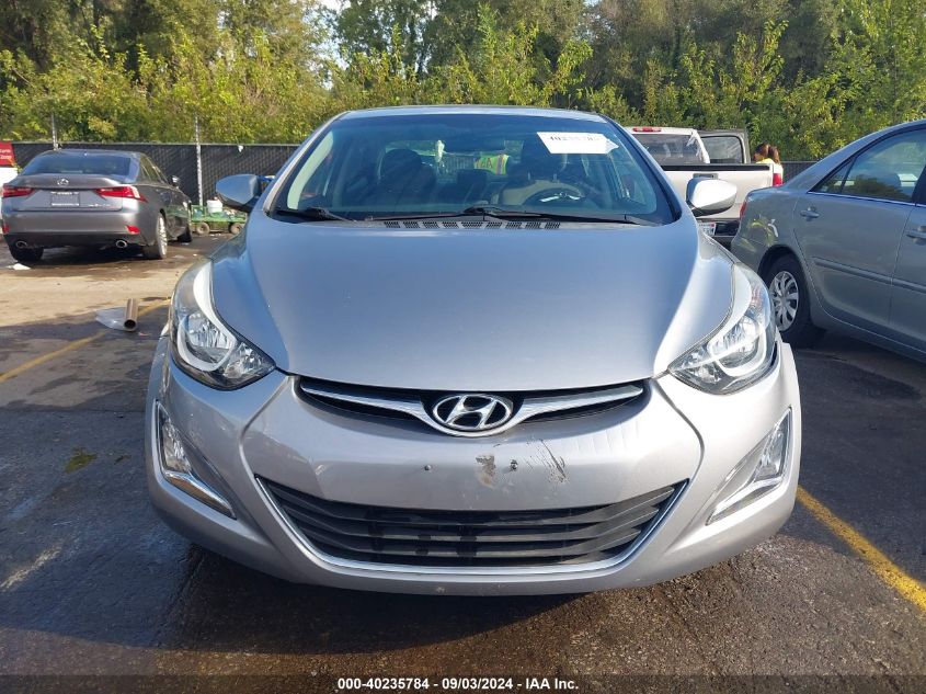 2016 Hyundai Elantra Se VIN: 5NPDH4AE7GH770575 Lot: 40235784