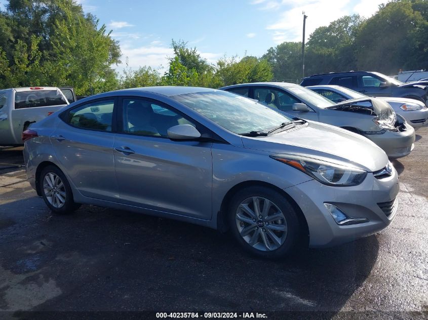 2016 Hyundai Elantra Se VIN: 5NPDH4AE7GH770575 Lot: 40235784