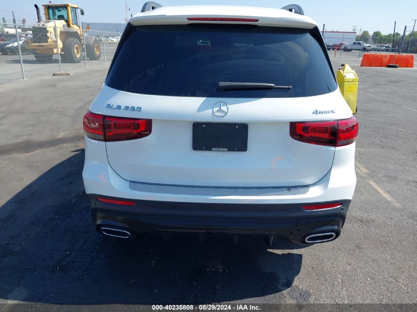 W1N4M4HB9LW025203 2020 Mercedes-Benz Glb 250 4Matic