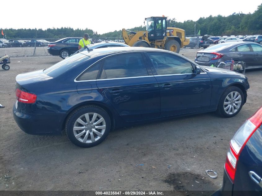 WAUEFAFL2BN051482 2011 Audi A4 2.0T Premium