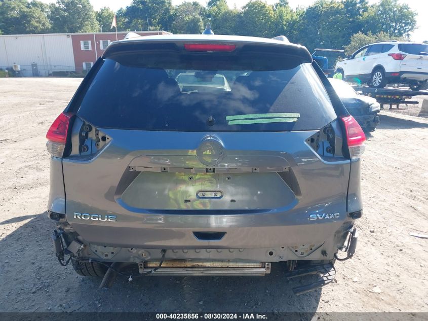 2020 Nissan Rogue Sv Intelligent Awd VIN: JN8AT2MV7LW134443 Lot: 40235856