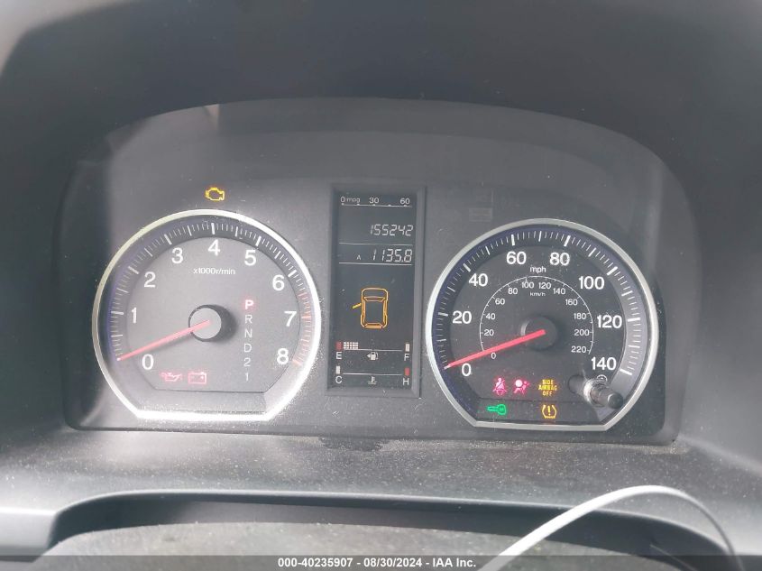 2009 Honda Cr-V Lx VIN: JHLRE38389C004434 Lot: 40235907