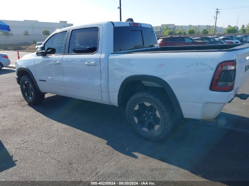 2020 Ram 1500 Rebel 4X4 5'7 Box VIN: 1C6SRFLT8LN422684 Lot: 40235924