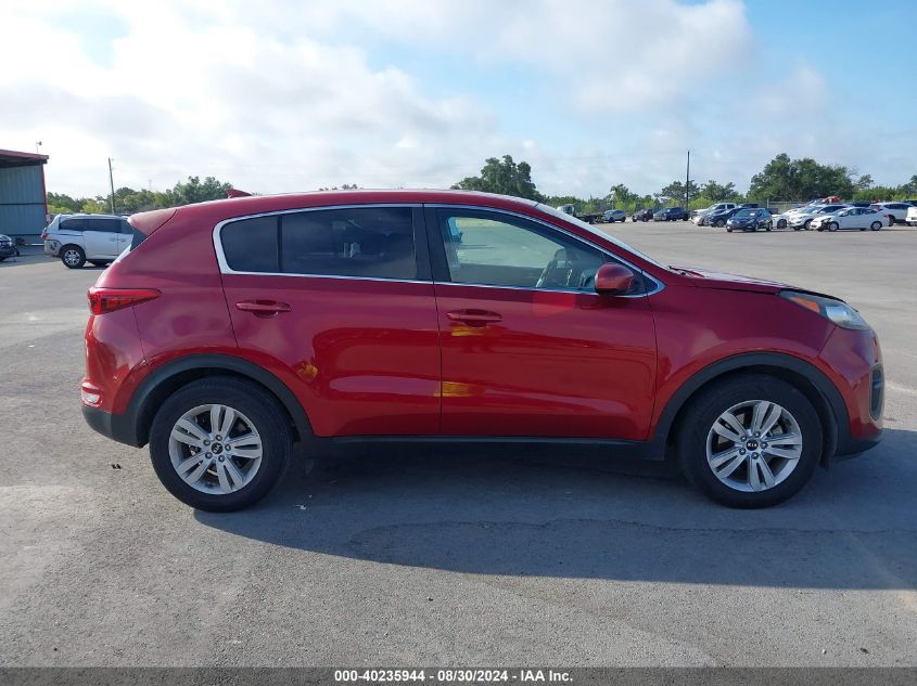 2017 Kia Sportage Lx VIN: KNDPM3AC1H7237712 Lot: 40235944