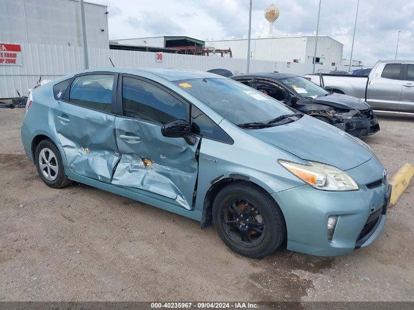 2012 Toyota Prius Three VIN: JTDKN3DU0C5384684 Lot: 40235967