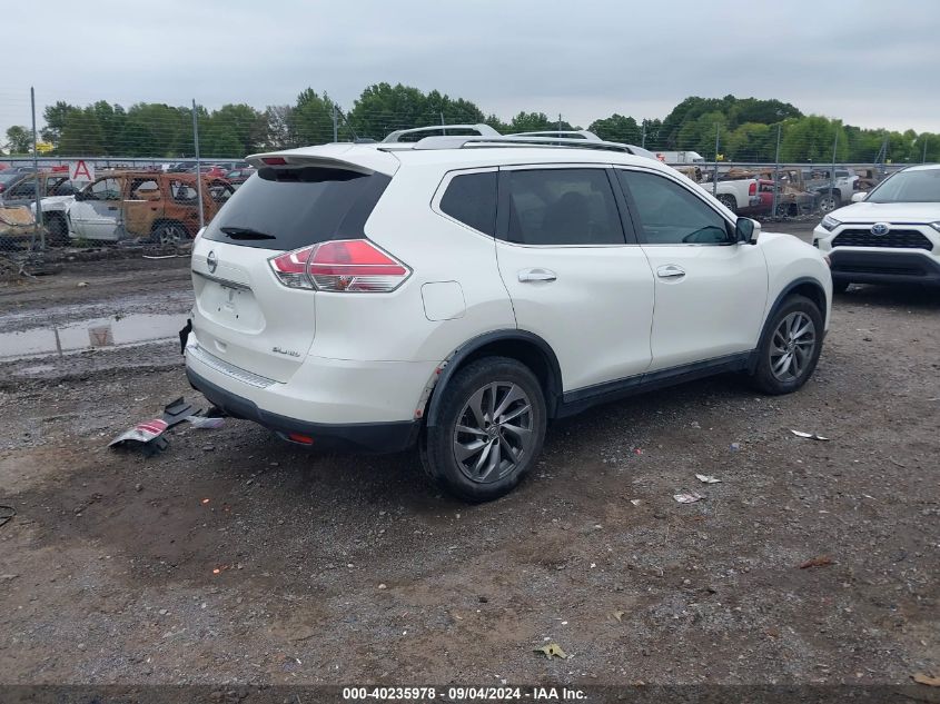 2015 Nissan Rogue Sl VIN: 5N1AT2MV3FC840466 Lot: 40235978