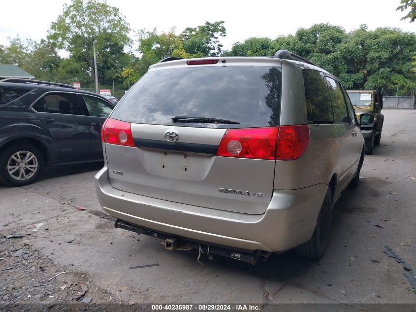 2010 Toyota Sienna Ce VIN: 5TDKK4CC8AS298005 Lot: 40235987