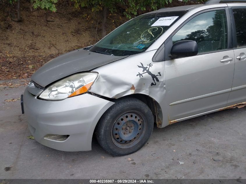 2010 Toyota Sienna Ce VIN: 5TDKK4CC8AS298005 Lot: 40235987