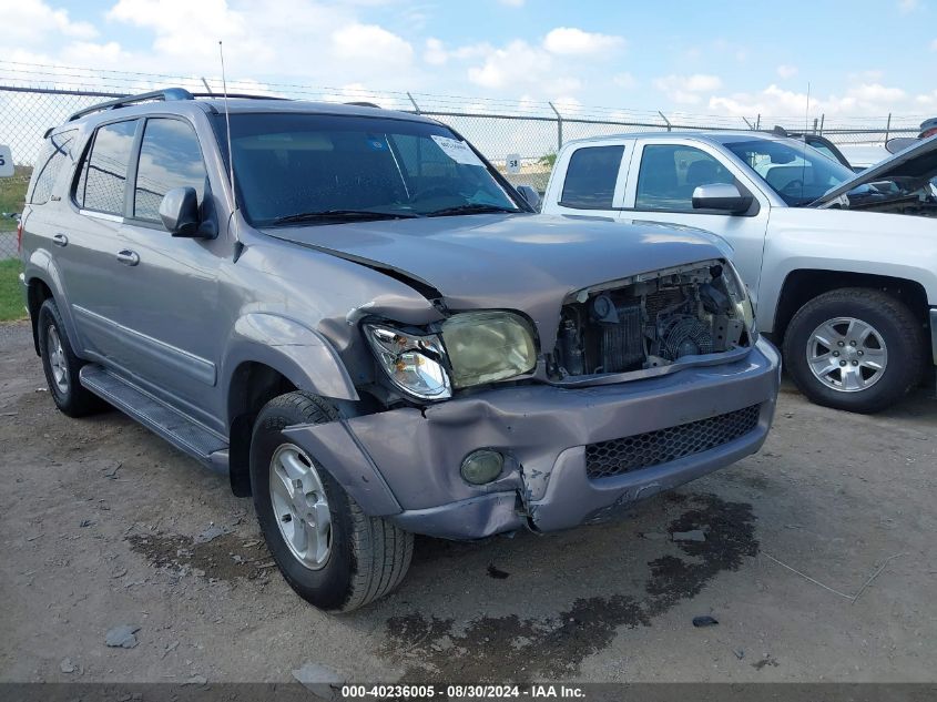 5TDZT38A22S087834 2002 Toyota Sequoia Limited V8