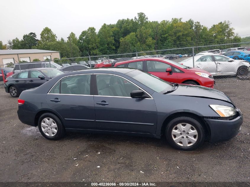 2003 Honda Accord 2.4 Lx VIN: 1HGCM56383A133847 Lot: 40236066