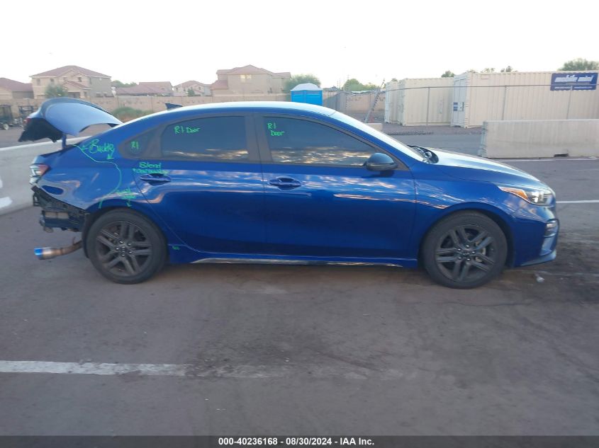 2021 Kia Forte Gt-Line VIN: 3KPF34AD9ME285644 Lot: 40236168